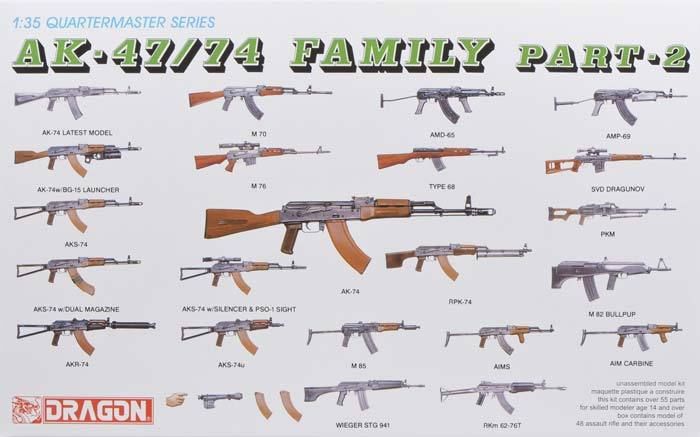 1/35 AK-47/AK-74 Family #2 - Click Image to Close