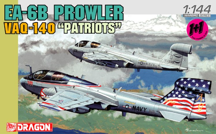 1/144 EA-6B Prowler VAQ-140 "Patriots" - Click Image to Close