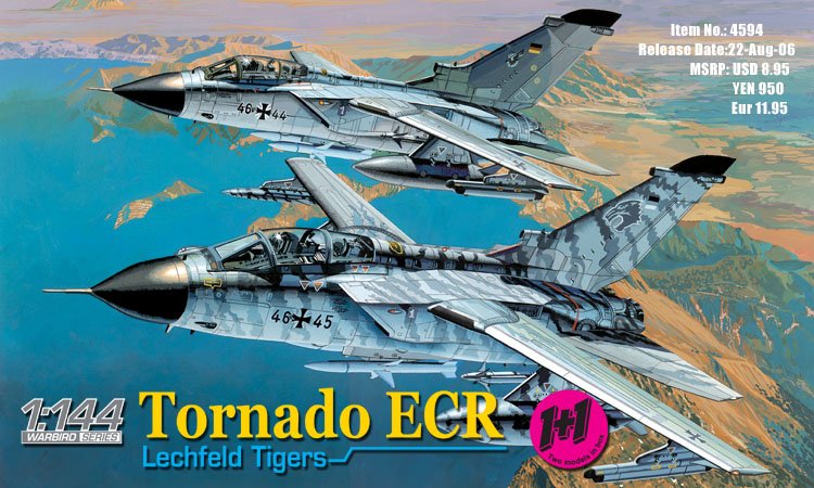 1/144 German Tornado ECR "Lechfeld Tigers" - Click Image to Close