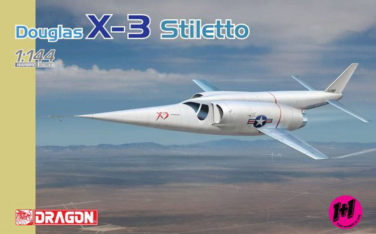 1/144 Douglas X-3 Stiletto (Twin Pack) - Click Image to Close