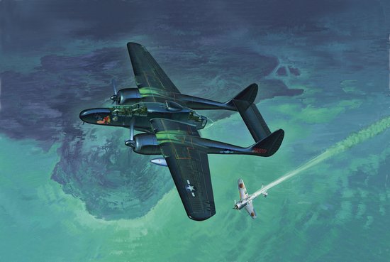 1/72 P-61B Black Widow - Click Image to Close