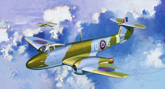 1/72 Gloster Meteor F.1 - Click Image to Close