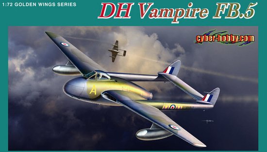 1/72 DH Vampire FB.5 - Click Image to Close