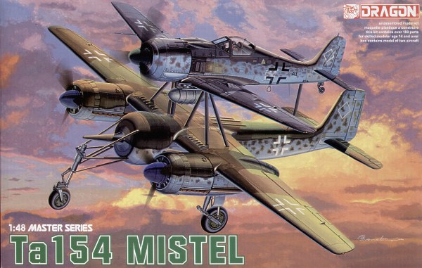 1/48 Focke-Wulf Ta154 Mistel - Click Image to Close