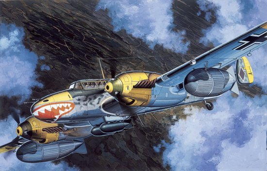 1/48 Messerschmitt Bf110D-3 - Click Image to Close