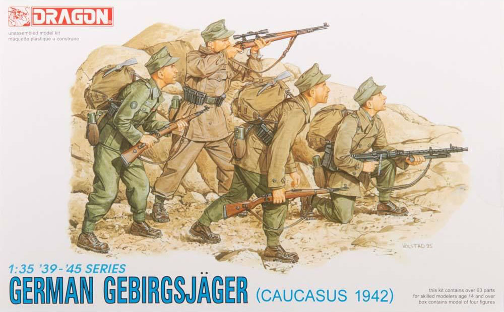 1/35 German Gebirgsjager, Caucasus 1942 - Click Image to Close