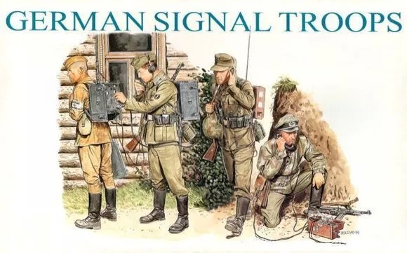 1/35 German Signal Troops - Click Image to Close