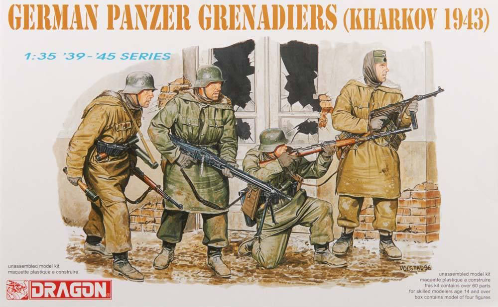 1/35 German Panzer Grenadiers, Kharkov 1943 - Click Image to Close