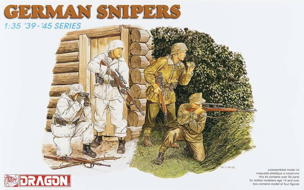 1/35 German Snipers - Click Image to Close