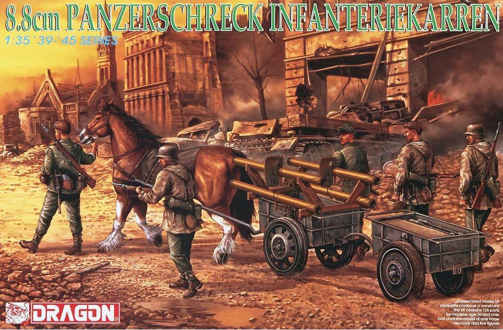 1/35 8.8cm Panzerschreck Infanteriekarre - Click Image to Close