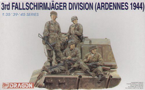 1/35 German 3rd Fallschirmjager Division, Ardennes 1944 - Click Image to Close