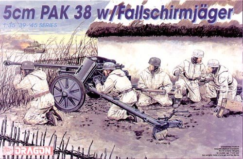 1/35 5cm Pak 38 w/ Fallschirmjager - Click Image to Close