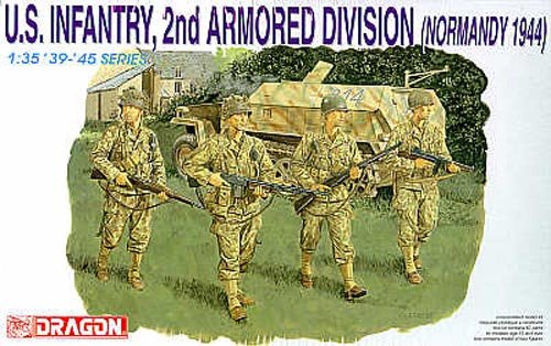 1/35 US Infantry, 2nd Armored Division, Normandy 1944 - Click Image to Close