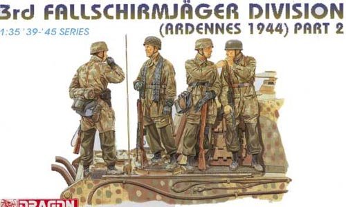 1/35 German 3rd Fallschirmjager Division, Ardennes 1944 - Click Image to Close