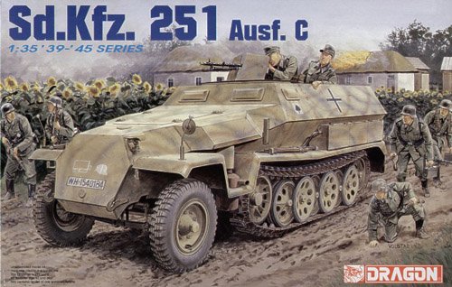 1/35 German Sd.Kfz.251 Ausf.C Half-Track - Click Image to Close