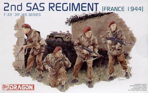 1/35 British 2nd SAS Regiment, France 1944 - Click Image to Close