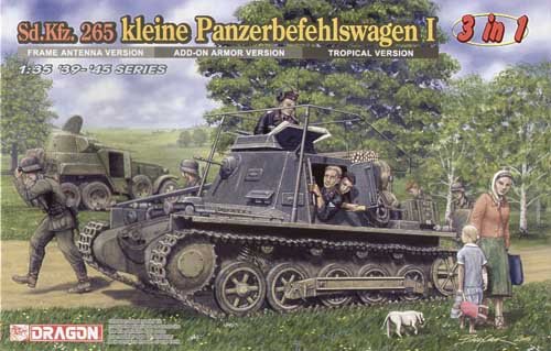 1/35 German Sd.Kfz.265 Kleine Panzerbefehlwagen I (3 in 1) - Click Image to Close