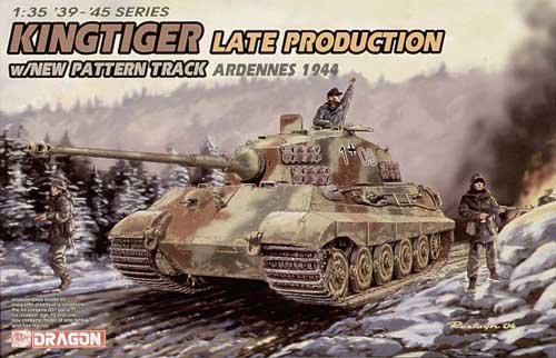 1/35 German King Tiger Late Production "Ardennes 1944" - Click Image to Close