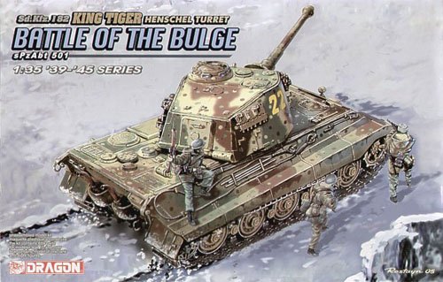 1/35 German King Tiger Henschel Turret "Battle of the Bulge" - Click Image to Close