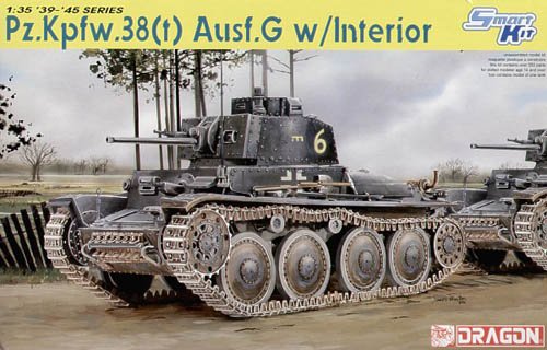 1/35 German Pz.Kpfw.38(t) Ausf.G w/ Interior - Click Image to Close