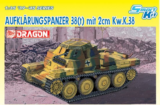 1/35 German Aufklarungspanzer 38(t) mit 2cm KwK 38 - Click Image to Close