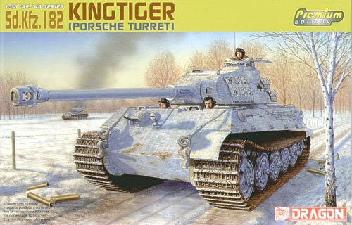 1/35 German Sd.Kfz.182 King Tiger (Porsche Turret) - Click Image to Close