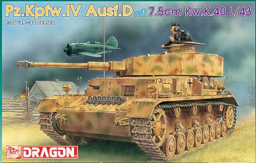 1/35 German Pz.Kfpw.IV Ausf.D mit 7.5cm KwK 40 L/43 - Click Image to Close