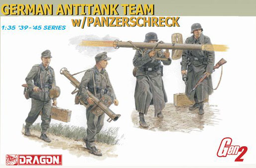 1/35 German Anti-Tank Team w/Panzerschreck - Click Image to Close