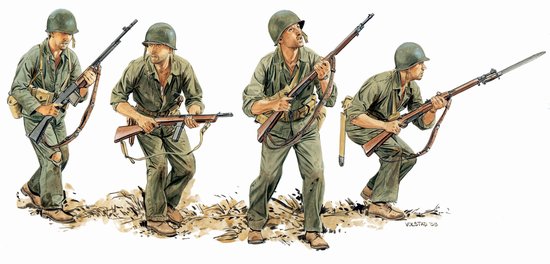 1/35 US Marines, Guadacanal 1942 - Click Image to Close