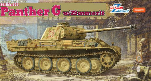 1/35 Sd.Kfz.171 Panther Ausf.G w/Zimmerit - Click Image to Close