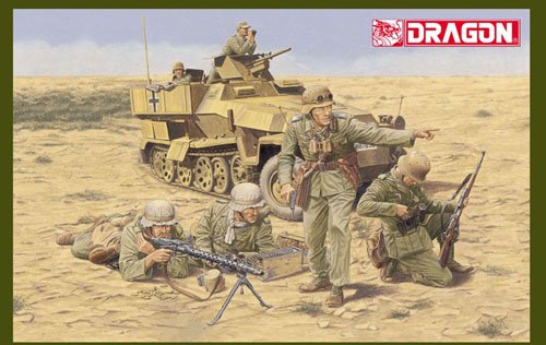 1/35 German Afrika Corps Infantry, El Alamein 1942 - Click Image to Close