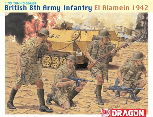 1/35 British 8th Army Infantry, El Alamein 1942 - Click Image to Close