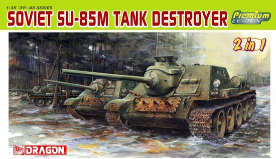 1/35 Soviet SU-85M Tank Destroyer - Click Image to Close