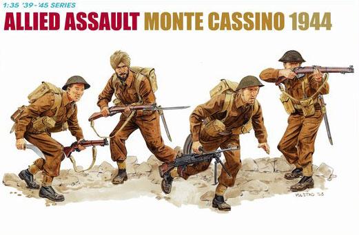 1/35 Allied Assault, Monte Cassino 1944 - Click Image to Close