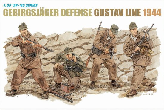 1/35 Gebirgsjager Defense, Gustav Line 1944 - Click Image to Close