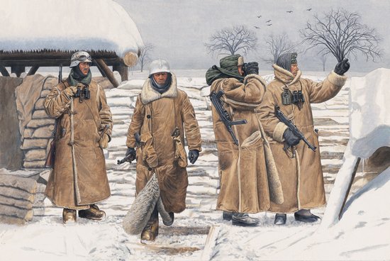 1/35 German Infantry in Wachtmantel, Leningrad 1943 - Click Image to Close