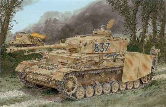 1/35 Pz.Kpfw.IV Ausf.H Late Production w/Zimmerit - Click Image to Close