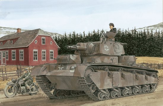 1/35 Neubau-Fahrzeug Nr.3-5, Rheinmetall-Fahrestell - Click Image to Close