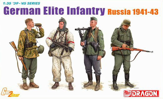 1/35 German Elite Infantry, Russia 1941-43 - Click Image to Close