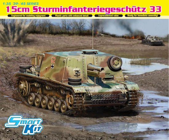 1/35 15cm Sturminfanteriegeschutz 33 - Click Image to Close