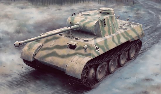 1/35 Panther Ausf.D V2 - Click Image to Close