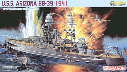 1/700 USS Battleship BB-39 Arizona - Click Image to Close