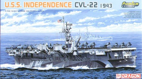 1/700 USS Aircraft Carrier CVL-22 Independence - Click Image to Close