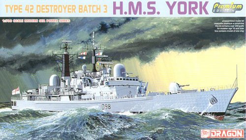 1/700 HMS York "Type 42 Destroyer Batch 3" - Click Image to Close