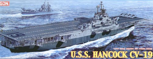 1/700 USS Aircraft Carrier CV-19 Hancock - Click Image to Close