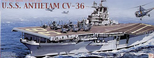 1/700 USS Antietam CV-36, Essex Class Aircraft Carrier - Click Image to Close