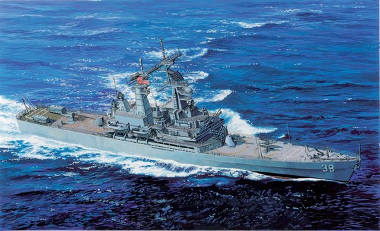 1/700 USS Nuclear-Powered Cruiser CGN-38 Virginia - Click Image to Close