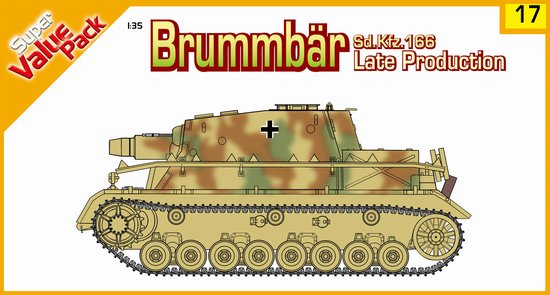 1/35 Sd.Kfz.166 "Brummbar" Late Production w/ Tracks and Figures - Click Image to Close