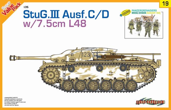 1/35 StuG.III Ausf.C/D w/ 7.5cm L/48 - Click Image to Close