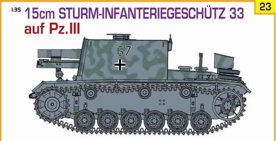 1/35 15cm Sturm-Infanteriegeschutz 33 auf Pz.III - Click Image to Close